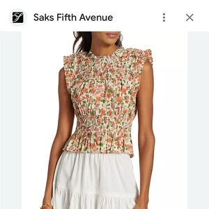 NWT DOEN Nina Top, Liberty fabric, xl